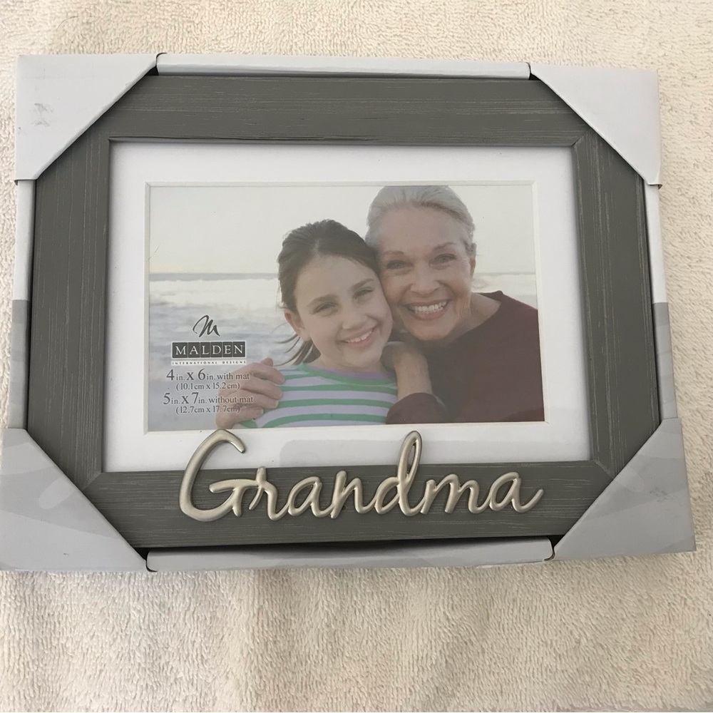 Malden 'Grandma' Black Picture photo  Frame 5 inch by 7 inch table top o…